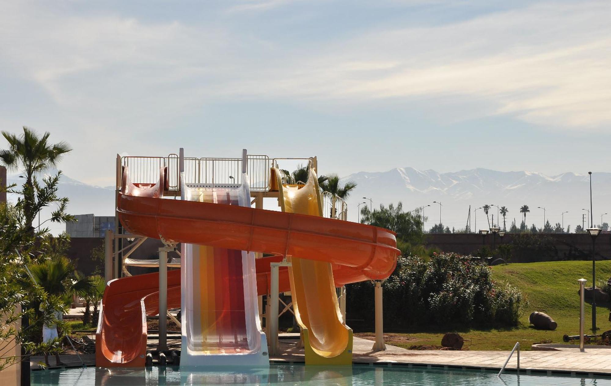 فندق كنزي كلوب أكدال المدينة - الشامل كلياً Lahebichate المظهر الخارجي الصورة The water park at the hotel